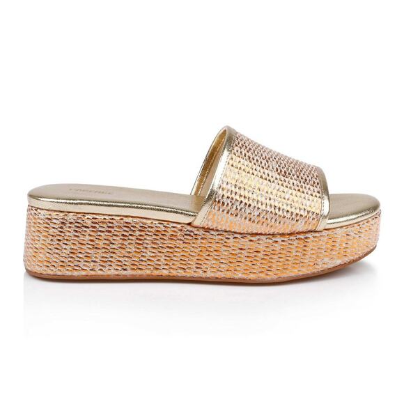 L'AGENCE Shoes - L'Agence Chic Multicolor Inaya Platform Espadrille Sandals Size 6.5 US / 36.5 EU
